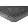 Genuine Joe Flex Step Rubber Anti-Fatigue Mats - Warehouse - 60" Length x 36" Width - Rubber - Black Product Image 