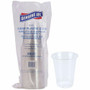 Genuine Joe 12 oz Clear Plastic Cups - 12 fl oz - Clear - Plastic - Cold Drink, Beverage Product Image 