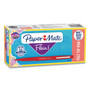 Paper Mate Point Guard Flair Felt Tip Porous Point Pen, Stick, Medium 0.7 mm, Red Ink, Red Barrel, Dozen View Product Image