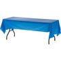 Genuine Joe Plastic Rectangular Table Covers (GJO10325) View Product Image