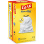 Glad ForceFlex Tall Kitchen Drawstring Trash Bags (CLO78362CT) View Product Image