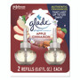 Glade Plugin Scented Oil Refill, Apple Cinnamon, 0.67 oz, 2/Pack View Product Image