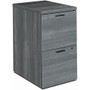 HON 10500 H105104 Pedestal - x 15.7" Width - 2 x File Drawer(s) - Finish: Sterling Ash Product Image 