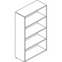 HON Mod Bookcase, Four-Shelf/3 Adjustable, 30w x 13d x 53h, Traditional Mahogany (HONLBC3013B4LT1) View Product Image