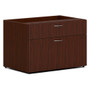 HON Mod Low Personal Credenza | 2 Drawers | 30"W | Traditional Mahogany Finish - 21" Height x 30" Width x 20" Depth - 2 x Storage, File Drawer(s) - Finish: Traditional Mahogany Product Image 