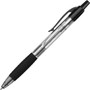 Integra Retractable 0.7mm Gel Pen - 0.7 mm Medium Pen Point - Retractable - Black Ink - Gel-based - Black Barrel Product Image 