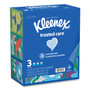 Kleenex Trusted Care Facial Tissue, 2-Ply, White, 160 Sheets/Box, 3 Boxes/Pack, 12 Packs/Carton View Product Image