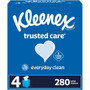 Kleenex Trusted Care Tissues - 2 Ply - 8.20" Width x 8.40" Length - White - 70/Box - (KCC50184CT) Product Image 