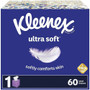Kleenex Ultra Soft Tissues - 3 Ply - WhiteBox - 65/Box - (KCC54277) Product Image 
