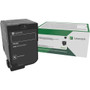 Lexmark Unison Original Standard Yield Laser Toner Cartridge - Black - 1 Each - (LEX74C0SKG) Product Image 