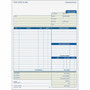 TOPS Three-part Carbonless Job Invoice Forms - 3 Part - Carbonless Copy - 8.50" x 11" Sheet Size - White, Canary, Manila - Assorted Sheet(s) Product Image 
