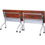 Lorell Cherry Flip Top Training Table (LLR60720) View Product Image