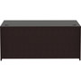 Lorell Espresso Laminate Desk (LLR18207) View Product Image