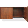 Lorell Essential Series Mahogany Wall Mount Hutch (LLR59506) View Product Image