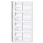 TOPS Duplicate Petty Cash Book - Wire Bound - 2 Part - Carbonless Copy - 2.75" x 5" Form Size - 5.50" x 11" Sheet Size Product Image 