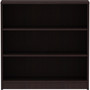 Lorell Essentials Espresso Laminate Bookcase (LLR18276) View Product Image