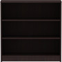 Lorell Essentials Espresso Laminate Bookcase (LLR18276) View Product Image