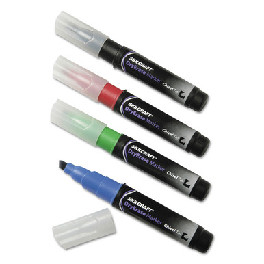 Retractable Chisel Tip Dry Erase Marker