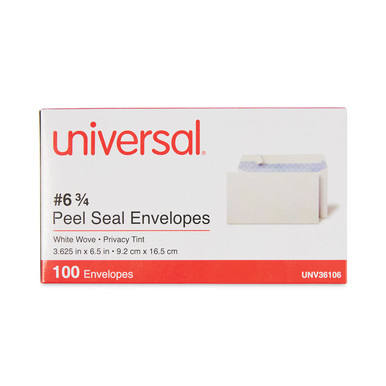 ENVELOPE;#6;3/4 BUS;WH - Envision Xpress