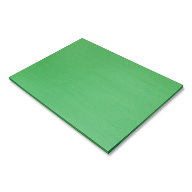 SunWorks Construction Paper, Holiday Green, 58 lbs, 12 x 18 - 50 count