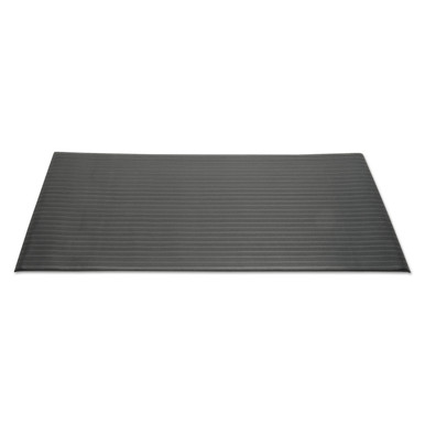 Crown Industrial Deck Plate Anti-Fatigue Mat Vinyl 36 x 60 Black