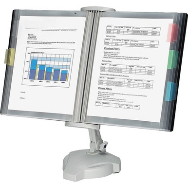 Desktop Reference Rack Refill Fellowes Desktop Reference Rack - Desktop - 10 Panels - Support Letter ...