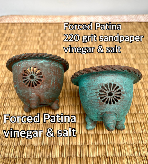 3D Printed Neofinetia Pot - Kiku (Copper) - OrchidWeb