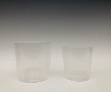 Plastic Clear Pots - Air Dome - 5/Pack