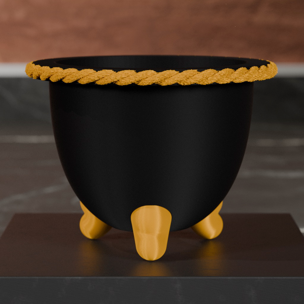 3D Printed Neofinetia Pot - Classic