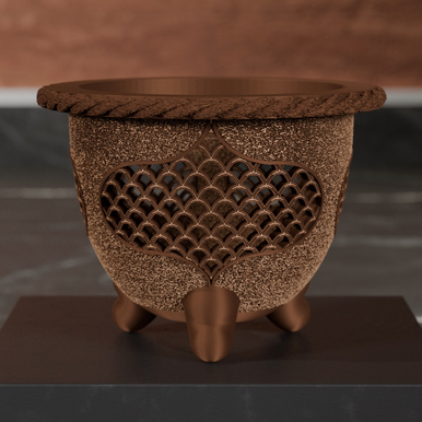 3D Printed Neofinetia Pot - Sabaku