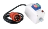 CEE connector + motor protection switch<br />The 400 version comes with a ready to connect, 5-pole CEE connector and motor protection switch.