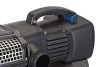 Convenient operation<br />The ergonomic handle, aligned with the pump's centre of gravity facilitates transport and installation. The switch for SFC function is practically positioned directly on the handle.