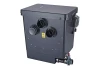 ProfiClear Premium Compact M<br />The fully automatic coarse dirt separation simply rinses the dirt out of the filter thanks to drum filter technology 