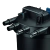Highest Flexibility<br />With two separate inputs for parallel operation of up to two pumps and two flexible outlets for the return line – ideal for impressive waterfalls or direct return to the pond.