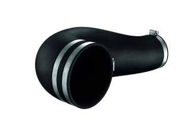 Rubber connection Titanium 30000 90° arc INT