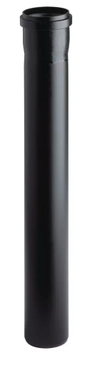 Discharge pipe black DN110/480 mm INT