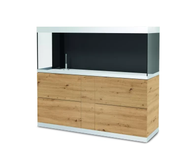 HighLine white glass 600 wild oak INT