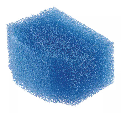 Filter foam BioPlus 30 ppi blue INT