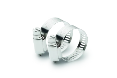Stainless steel hose clamp 1/2" - 1" INT