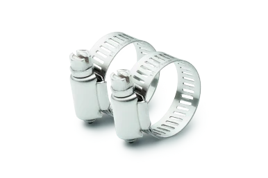 Stainless steel hose clamp 1/2"-3/4" INT