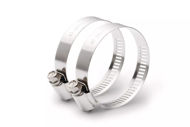 Stainless steel hose clamp 1 1/2"-2" INT