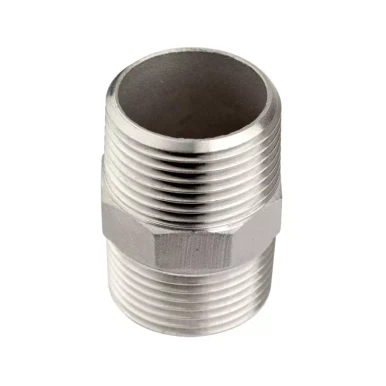 Hexagon nippel 30 Silver INT