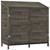 vidaXL Garden Shed Anthracite 40.2"x20.5"x44.1" Solid Wood Fir