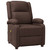 vidaXL Massage Chair Brown Faux Leather