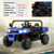 24V Ride on Dump Truck with Remote Control-Navy - Color: Navy