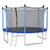 Outdoor Trampoline with Safety Closure Net-12 ft - Color: Blue - Size: 12 ft