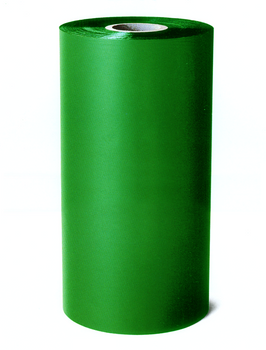 Thermal Transfer Ribbons, Resin, AXR 600G, 3.27 in x 984 ft (83mm x 300M), Green, 1 Case (10 Ribbons), For Zebra Printers