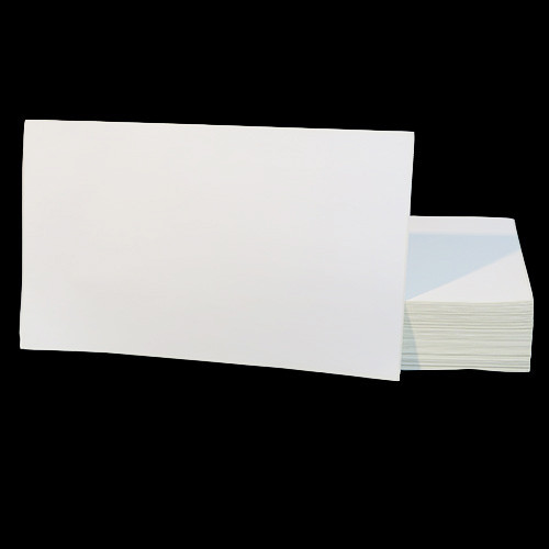 8.375 in W x 13.875 in L BS5609* Certified Matte Film Inkjet Labels, Fanfold, White, Aggressive Adhesive, Perf, 1 Stacks, 1,000 Labels/Stack, 1 Case (1,000 Labels), Black Rhino Preferred