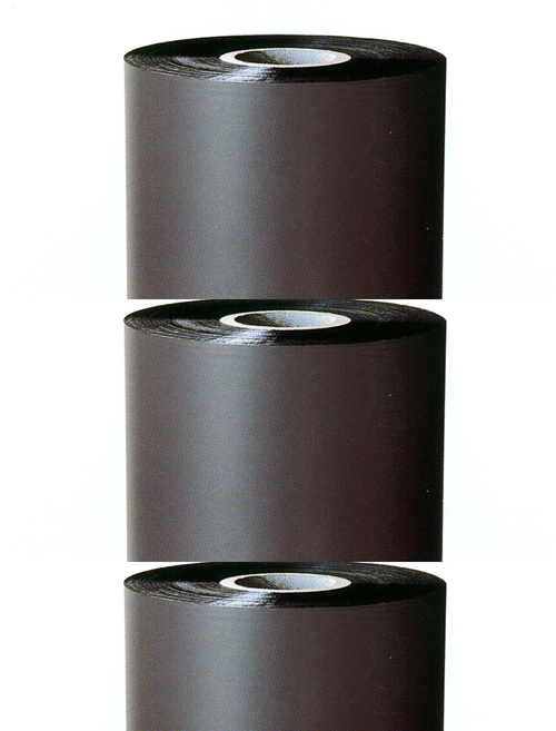 Thermal Transfer Ribbons, Wax, TR4085plus, 4.17 in x 2952 ft (106mm x 900M), Black, 1 Case (12 Ribbons), For Zebra Printers