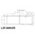 4 in W x 6.5 in L DT Matte VL Paper Uncoated Labels, 8 in OD, 3 in Core, White, All-Temp Permanent Adhesive, Perf, 930 Labels/Roll, 4 Rolls/Case, 1 Case (3,720 Labels), Black Rhino Stock Labels